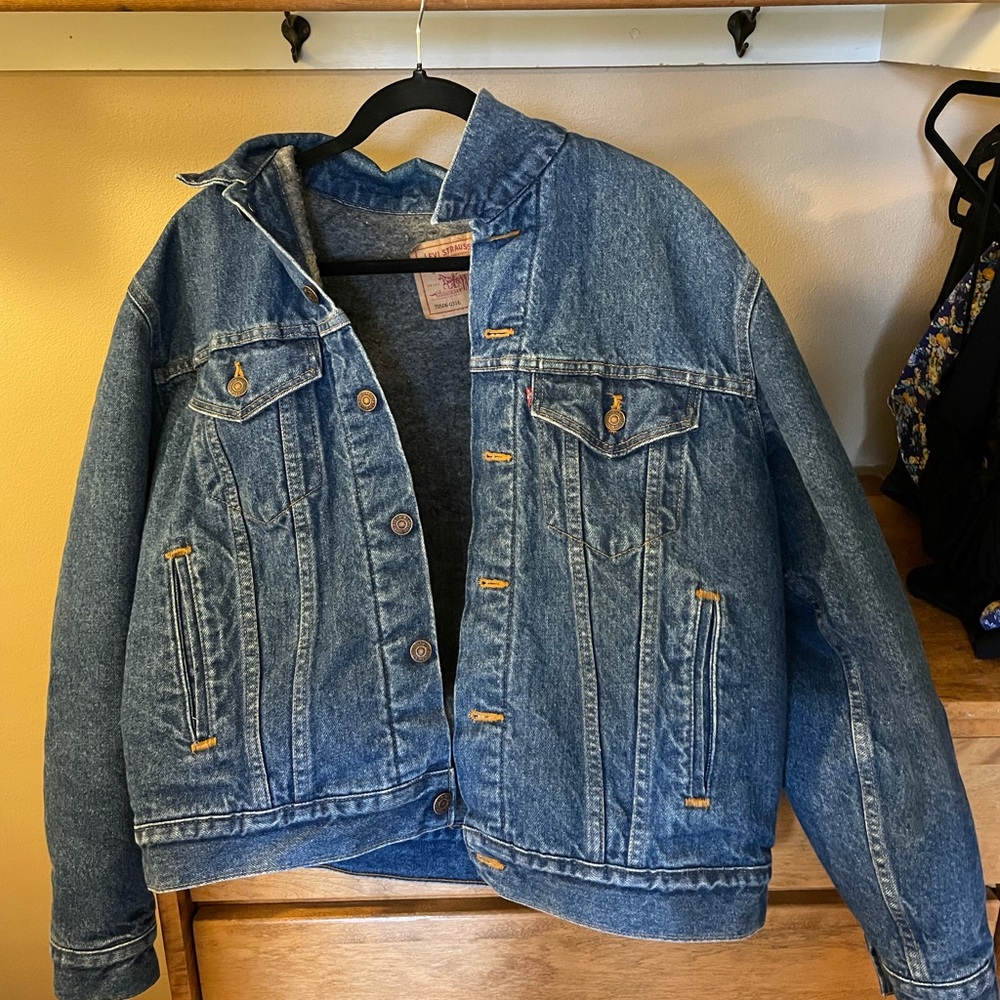Fleece lined Levi’s Denim Jacket